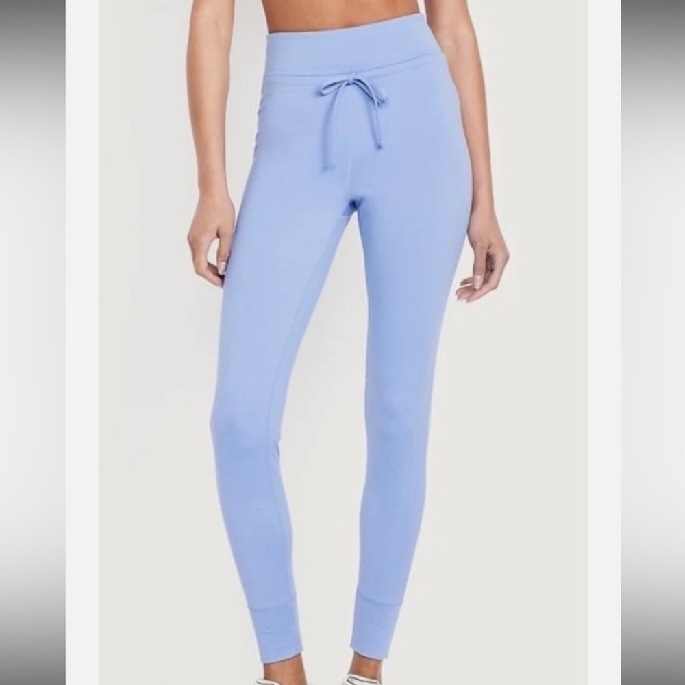 Old Navy Extra High Waisted Cloud Comfy Blue Jogger Leggings Size S Petite NWT